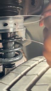 Đệm giảm trấn cho giảm sóc xe ô tô VINFAST VF3 Đệm Lò Xo Giảm Sốc Tự Động Hiệu quả khác biệt