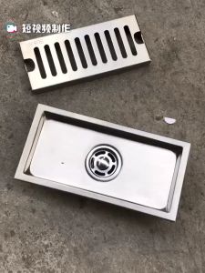 drain covert รางน้ำสแตนเลส 304 สแตนเลส floor drain 20ซม ท่อระบายน้ำและกับดัก raps drains รางน้ำสแตนเลส ตะแกรงระบายน้ำ ตะแกรงกันกลิ่น ฝาปิดท่อระบายน้ำ