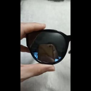 Cat Eye Sunglasses Gray Mirro For Women Oversized Fashion Kacamata Cat Eye Ukuran Besar Tebal Cocok Untuk Gaya OOTD Keren - COD