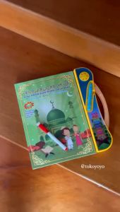 Mainan Edukasi Anak Muslim Ebook Buku Islami Anak 4 Bahasa LED dan SNI Laki Laki Perempuan Belajar Membaca Menulis