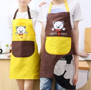 Apron Masak Korea Multifungsi Celemek Dapur Ada Lap Waterproof Anti Air