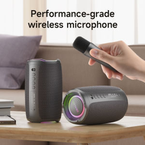 zealot-S61m Karaoke Machine Portable Bluetooth 5.3 Speaker System with 1-2 Wireless Microphones Home Family Singing Gifts