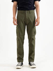 3Second Celana Cargo Panjang Pria Regular Fit Twill Cyper HP-C020325