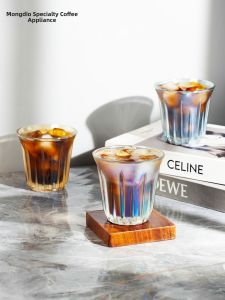 MONGDIO | High-Quality Glass Cup for Dirty Coffee Latte and Espresso