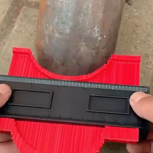 Thước sao chép hình dạng đa năng thước đo góc cạnh đường viền 12/25cm