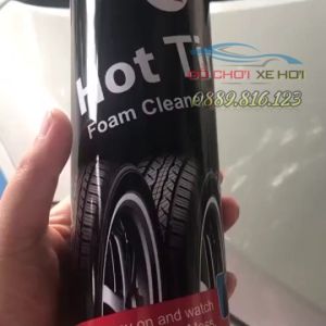 Chai xịt bóng vỏ làm đen lốp xe và phục hồi nhựa nhám CAMEL HOTTIRE