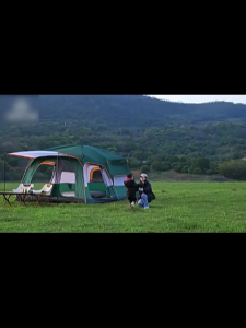 8-10 person camping tent Large tent family use Two bedrooms and one living room