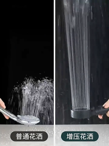 [SG] Complete Set. High Pressure  Water Saving Shower Head + Shower Head Holder + 1.5M Stainless Steel Hose