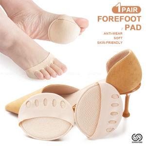 SOFEI 1 Pasang Bantalan Kaki Depan Sepatu Hak Tinggi Wanita Sol Bantalan Kaki Lembut