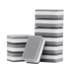 5/10PCS Double-Sided Household Scouring Pad Kitchen Dishwashing Sponge Cloth Wipe Dish Cleaning Towels Kitchen Sponge Wipes Bru