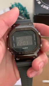 (Ready Stock Free Shipping) jam tangan lelaki G Shock Watch Men Sport Watch Dual Time Display jam tangan lelaki waterproof original World Time LED Auto Light Men Formal Casual Watches GM-5600B-3