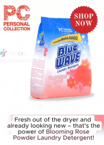 PERSONAL COLLECTION TUFF BLUE WAVE LAUNDRY DETERGENT BLOOMING 800GRAMS