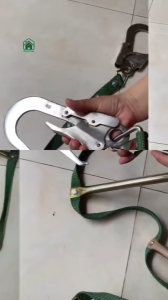 Thang dây thoát hiểm ống đồng dài 25 mét (TDTH25M) bao gồm cặp móc sản phẩm đã được kiểm nghiệm