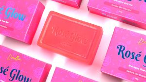 Face Wash Sabun Cuci Wajah Muka Facial Wash Rose Glow Soapbar 2 in 1 Sabun Badan Jerawat Flek Hitam Anti Aging BPOM