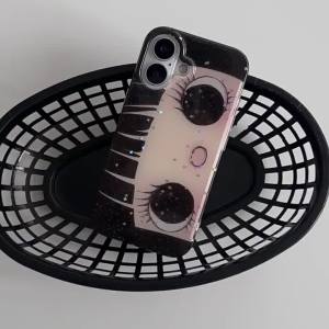 Cartoon INS Comic Hair Girl Phone Case for iPhone 17 16 15 14 11 12 13 Pro Max Plus Dustproof Shockproof All-inclusive Cover