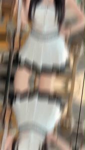 TW22367  set 2 ชิ้น เสื้อกาะอกเสริมฟองน้ำ + กระโปรงสั้น ..