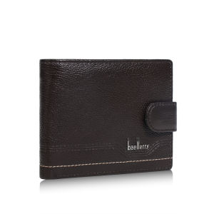 Baellerry | Retro Nam Ví Da Chính Hãng Nhẹ Ngắn Đựng Thẻ Đa Khe Cắm Đồng Xu Túi Hợp Thời Trang Kinh Doanh Ví Quà Tặng Sinh Nhật