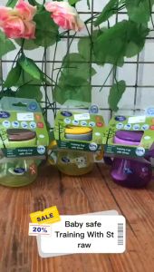 Baby Safe JP019 Training Cup With Weighted Straw 250Ml Botol Minum Anak Sedotan