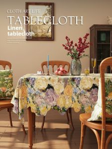 YINSHANG | Rustic Style Waterproof Tablecloth