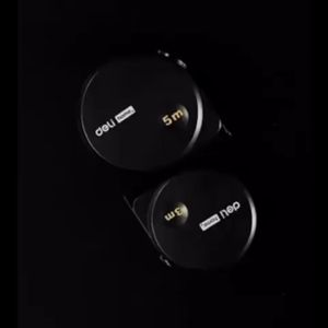 COD Deli Home Meteran Roll High Precision Tape Measure 19 mm 5 m HT8519 / meteran paling kuat stainless anti karat anti pecah tukang bangunan besi asli canggih / meteran bagunan 10 meter anti air murah terbaik viral serbaguna