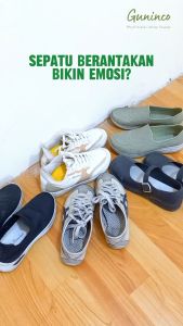 GUNINCO BUY 1 GET 1 Rak Sepatu Gantung Premium GUNINCO Rak Sepatu Kayu Rak Sepatu Besi Rak Sepatu Estetik Rak sepatu gantung hemat tempat