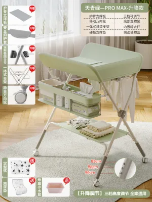 Multifunctional Folding Diaper Changing Table
