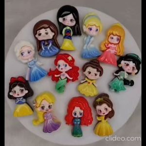 B0005 Princess 12pcs Resin set