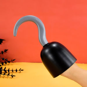 1Pc Halloween Pirate Hook Plastic Pirate Captain Cosplay Costume Accessories Masquerade Party Decoration Supplies Kid Toys Favor
