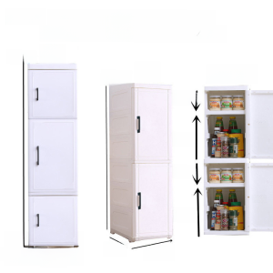 25/35cm Wide Gap Storage Cabinet Bathroom Bathroom Locker Drawer Plastic Gap Kitchen Storage Rack