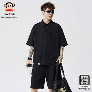 Paul Frank | Bộ Đồ Thể Thao Nam Mỏng Tencel Vải Linen Có Chất Liệu