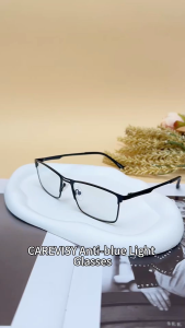 CAREVISY Business Anti Blue Light Glasses Computer Glasses Spectacles Anti Radiation Anti Eye Fatigue PC Gaming Eyeglasses for Adults Men Women