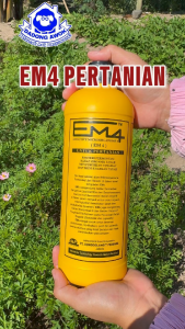 EM4 PERTANIAN 1 LITER WARNA KUNING - Pengurai pupuk kompos pembuatan fermentasi pengurai kotoran