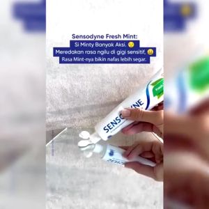 Pasta Gigi Sensitif Sensodyne Toothpaste Sensasi Kesegaran Herbal 100gr