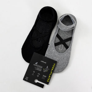 Non-Slip Yoga Socks Thin Summer Dance Pilates Home Fitness Floor Socks Womens Sporty Professional Short Socks for Ladies