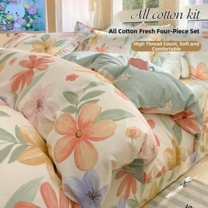 BEIPIN | Cotton Fresh Student Dormitory Bedding Set