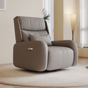 Yajuyang Hong Kong High-End Single Electric Leather Sofa Recliner Multi-Function Living Room Leisure Lazy Rocking Chair