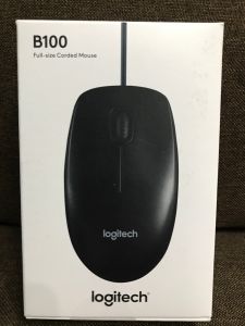Chuột Vi tính PC dành cho Văn Phòng. Đơn giản độ bền cao. Logitech B100 Full-size Corded Mousee