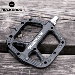 ROCKBROS Bàn Đạp Xe Đạp Bằng Nylon Siêu Nhẹ Nền Phẳng Phụ Tùng Xe Đạp Dành Cho Xe Đạp Địa Hình BMX & Xe Đạp Đường Trường Vòng Bi Kín Phụ Kiện Đi Xe Đạp