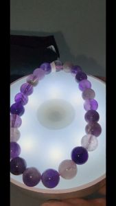 (SG Seller Ready Stocks) Natural Auralite 23 Quartz Bracelet 8mm+ 天然极光23水晶手链 8+毫米