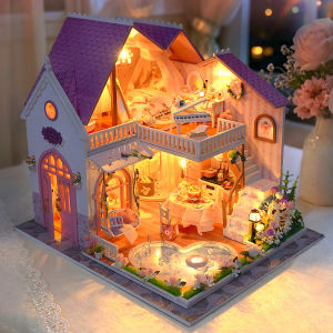 QIAOZHIJIANG | Creative High Appearance DIY Villa Model Ornament