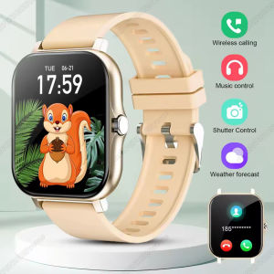 2025 New Sport Smart Watch Full Touch Screen IP67 Waterproof Heart Rate Sleep Monitor Bluetooth Call Music Smartwatch Men Women