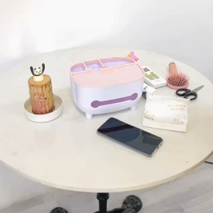 Multifunctional tissue box home living room creative coffee table remote control storage box