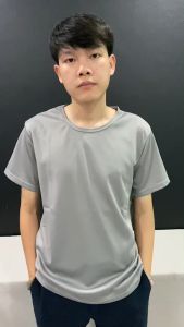 เสื้อออกกำลังกาย เสื้อวิ่ง เสื้อลำลอง ผ้าโพลีเอสเตอร์ สวมใส่สบาย ระบายอากาศ คลายร้อนได้ดี 03-G