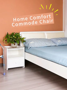 Vbell Toilet chair for elderly portable home-use toilet sturdy for bowel movements suitable for leg injuries post-fracture foldable and portable.
