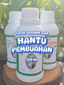 Pupuk Hantu Hijau Masa Pembungaan 250 ml POC Organik Cair hormon pertumbuhan buah lebat sayur buah pot hydroponik hidroponik organic alami china batang aglaonema aglonema rumah