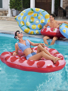 Bestway Inflatable Large Swimming Ring Bed for Adults And Children Pool Beach Party Floating Mat Water Leisure Entertainment