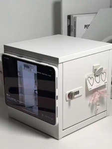 Desktop Safe Box Password Lock Storage Cabinet for Student Dormitory Home office