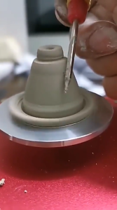 2Days⭐Local Warehouse⭐ Mini Pottery Wheel Machine 1500RPM Mini Pottery Machine Electric Pottery Wheel DIY Clay Tool with Tray for Adults Kids Ceramics Art