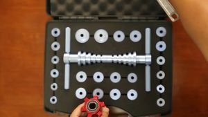 Bicycle Wheels/Hub Bearing Installation Press Set Bike Soft Tail Frame Turning Point Bearing Removal Press Installation Tool Kit