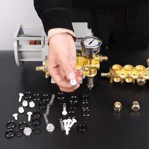 ชุดซ่อมเครื่องฉีดน้ำแรงดันสูง รุ่น QL280/380/388 พร้อมซีลน้ำ ซีลน้ำมัน ลูกสูบ อะไหล่ปั๊มสำหรับทำความสะอาดรถยนต์ ป้องกันการรั่วซึม